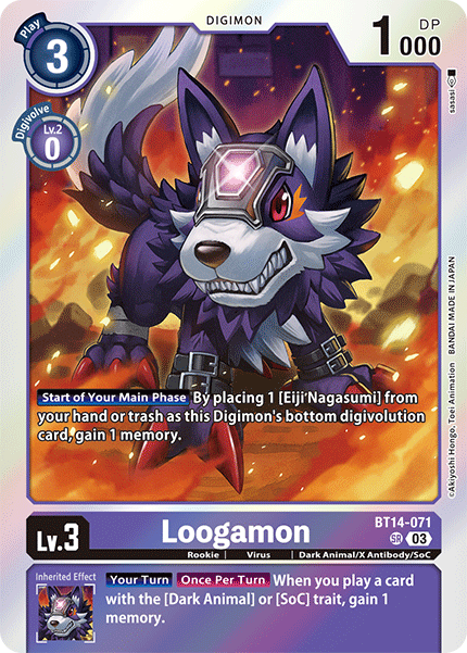Loogamon, BT14-071