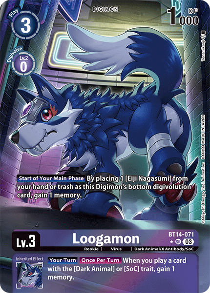 Loogamon, BT14-071-p1