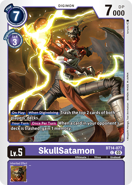 SkullSatamon, BT14-077