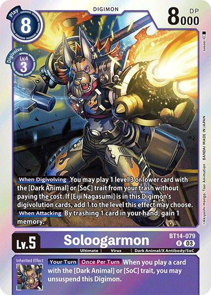 Soloogarmon, BT14-079