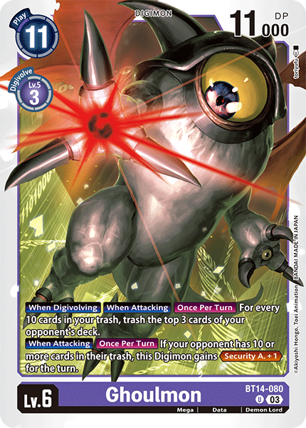 Ghoulmon, BT14-080