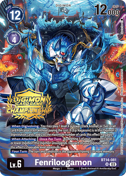 Fenriloogamon, BT14-081-p5