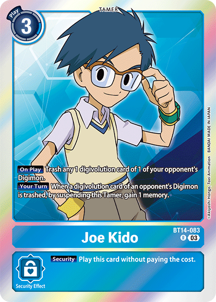 Joe Kido, BT14-083