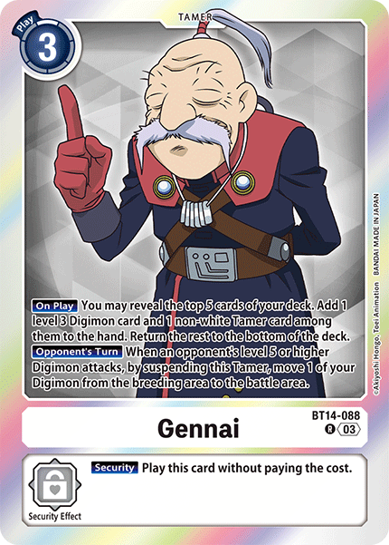 Gennai, BT14-088