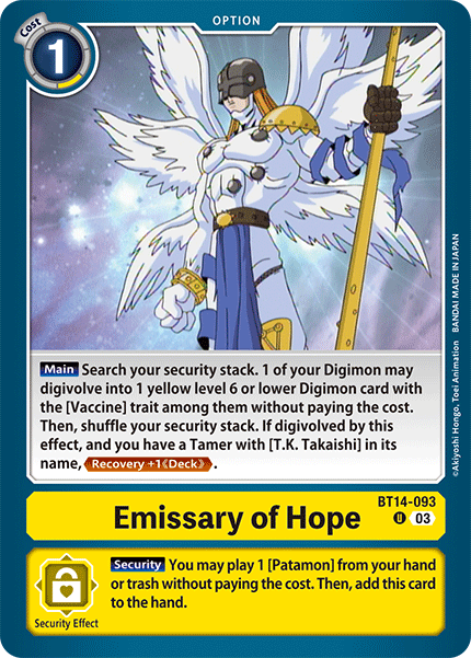 Emissary of Hope, BT14-093
