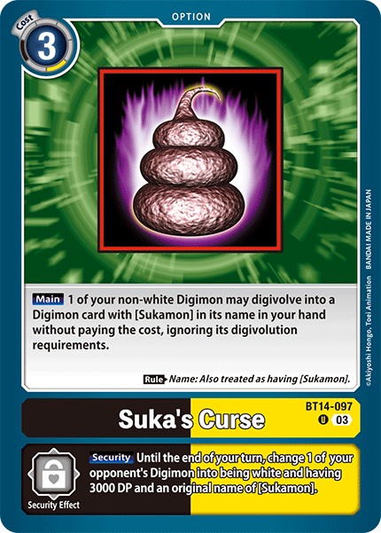 Suka's Curse, BT14-097
