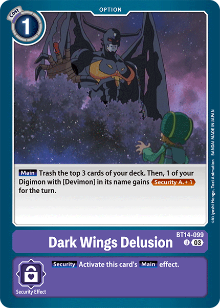 Dark Wings Delusion, BT14-099