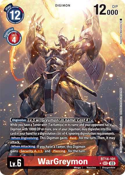 WarGreymon, BT14-101-p1
