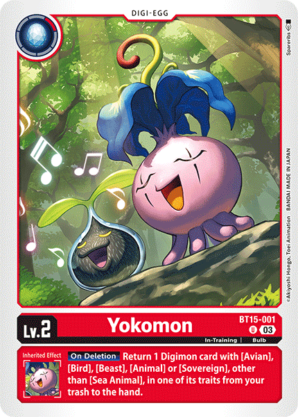 Yokomon, BT15-001