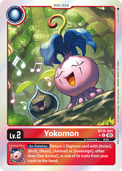 Yokomon, BT15-001-p1