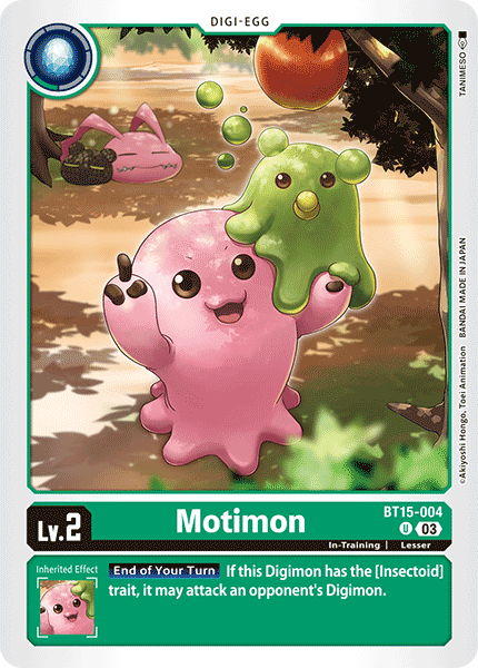 Motimon, BT15-004