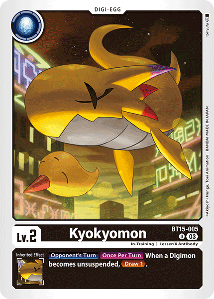 Kyokyomon, BT15-005