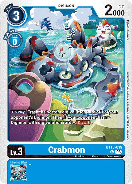 Crabmon, BT15-019