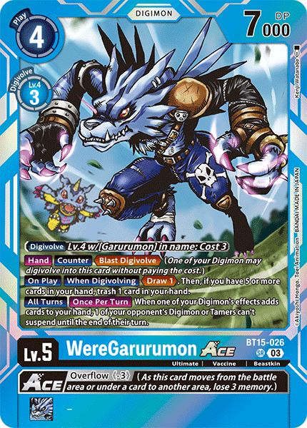WereGarurumon ACE, BT15-026