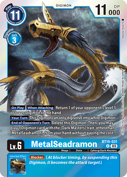 MetalSeadramon, BT15-031