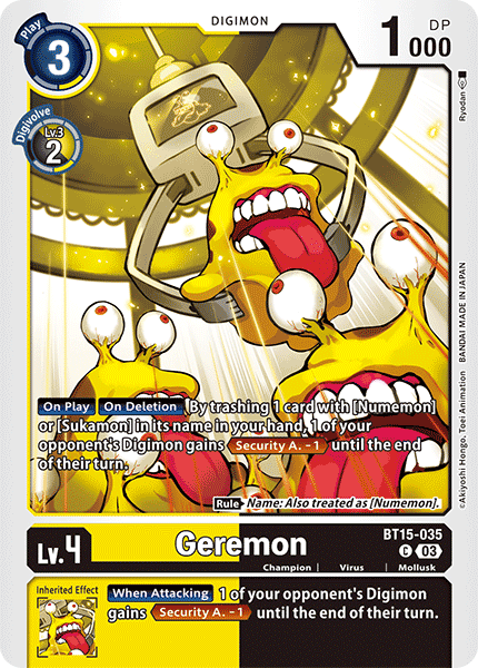 Geremon, BT15-035