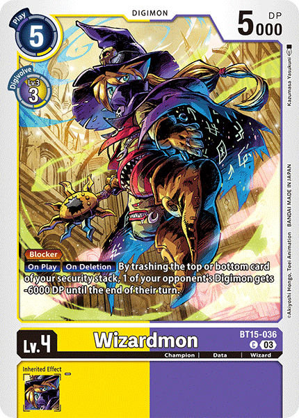 Wizardmon, BT15-036