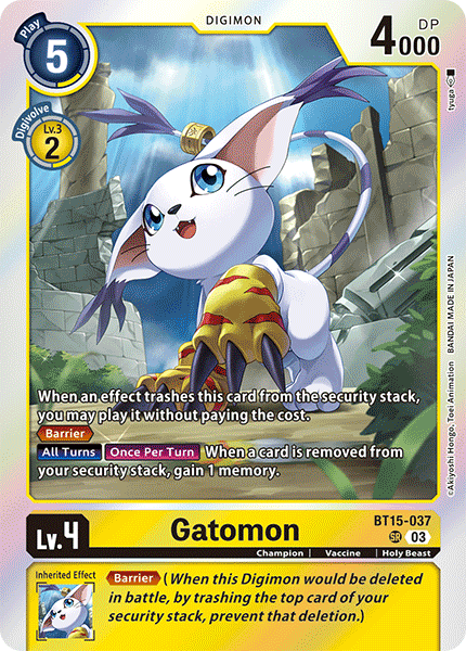 Gatomon, BT15-037