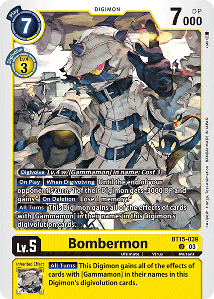 Bombermon, BT15-039