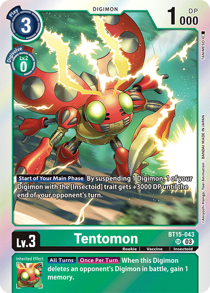 Tentomon, BT15-043