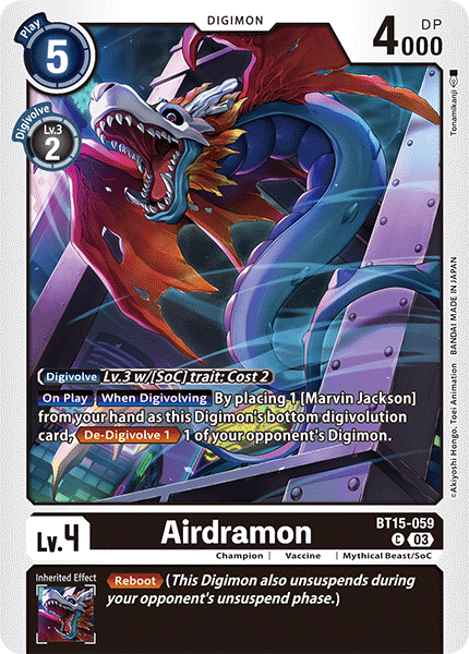Airdramon, BT15-059