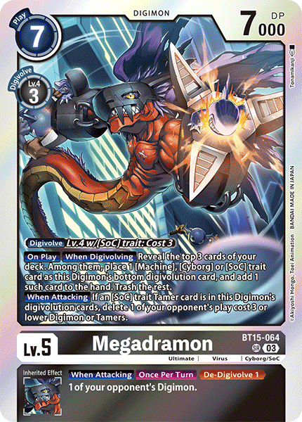 Megadramon, BT15-064