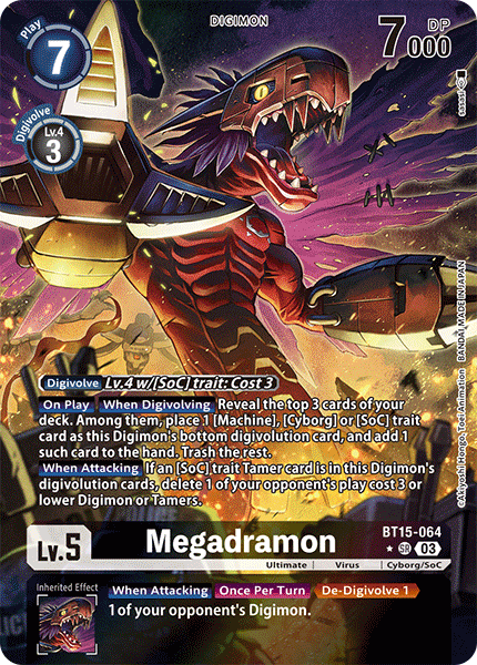 Megadramon, BT15-064-p1