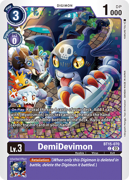 DemiDevimon, BT15-070