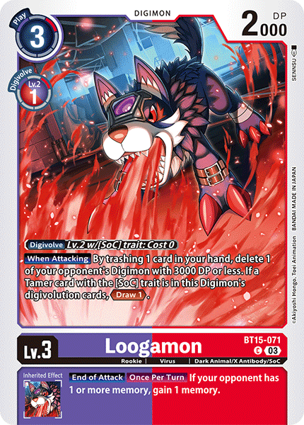 Loogamon, BT15-071