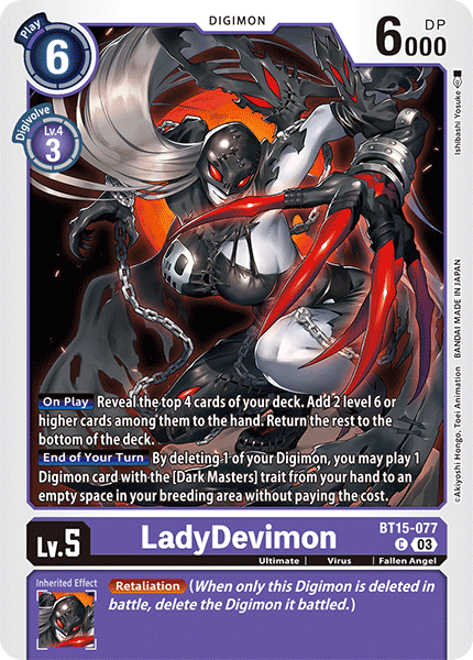 LadyDevimon, BT15-077