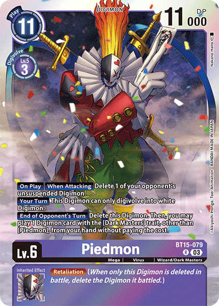 Piedmon, BT15-079