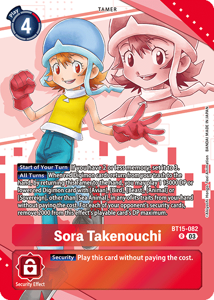 Sora Takenouchi, BT15-082-p2