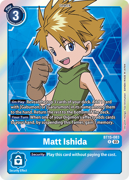 Matt Ishida, BT15-083