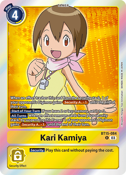 Kari Kamiya, BT15-084