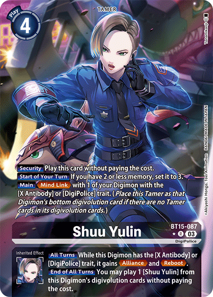 Shuu Yulin, BT15-087-p1