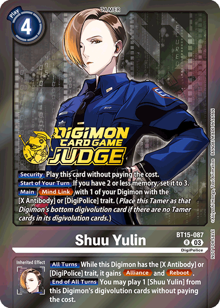 Shuu Yulin, BT15-087-p2