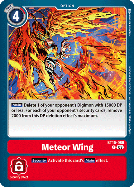 Meteor Wing, BT15-089