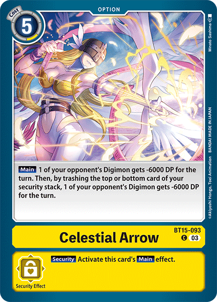 Celestial Arrow, BT15-093
