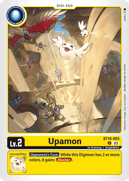 Upamon, BT16-003