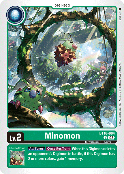 Minomon, BT16-004