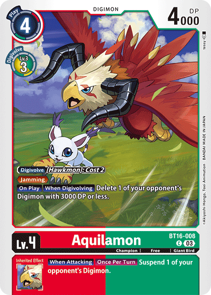 Aquilamon, BT16-008