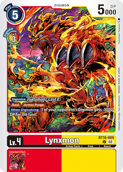 Lynxmon, BT16-009