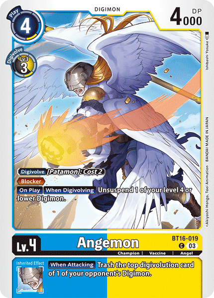 Angemon, BT16-019
