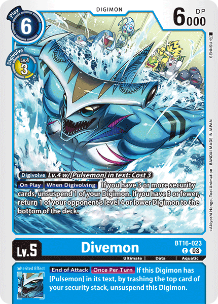 Divemon, BT16-023