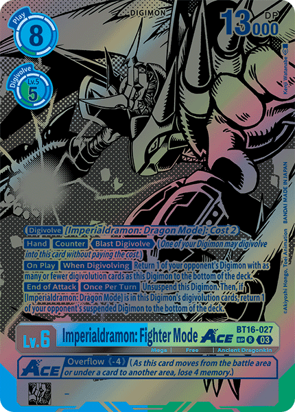 Imperialdramon: Fighter Mode ACE, BT16-027-p2