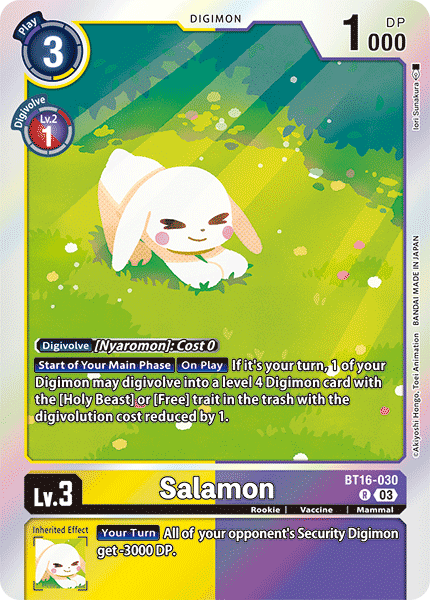 Salamon, BT16-030