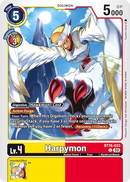 Harpymon, BT16-033