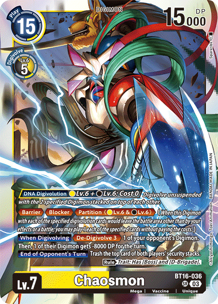Chaosmon, BT16-036