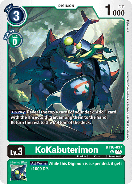 KoKabuterimon, BT16-037
