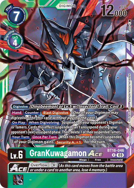GranKuwagamon ACE, BT16-046